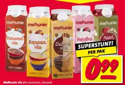 Nettorama Melkunie vla alle varianten, literpak aanbieding