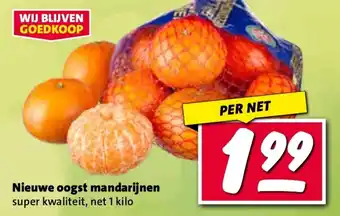 Nettorama Nieuwe oogst mandarijnen aanbieding