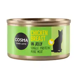 Zooplus Cosma Original in Gelei - Kippenborst (6 x 85g) aanbieding