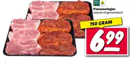 Nettorama Procureurlapjes naturel of gemarineerd aanbieding