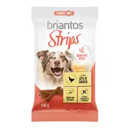 Zooplus Briantos Strips Kip Graanvrij - 140 g aanbieding