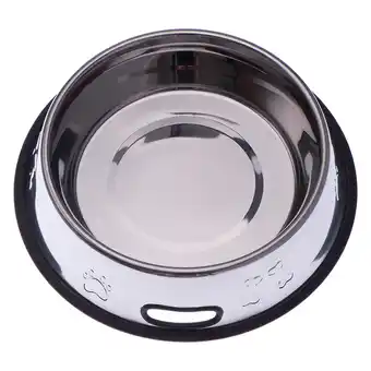 Zooplus 2 stuks 1,8l Ø27cm RVS Voerbak aanbieding