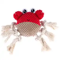 Zooplus TIAKI hondenspeeltje Sebi krab aanbieding