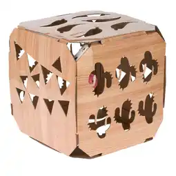 Zooplus TIAKI speelbox met bal 26x26x26cm kat aanbieding
