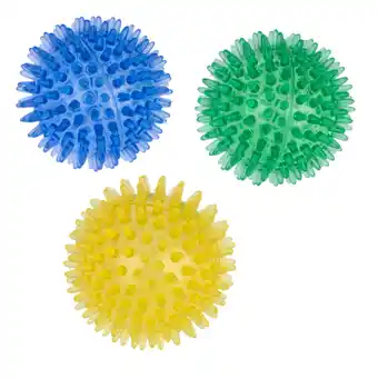 Zooplus zooplus basics spijkerbal set 3 stuks voor honden aanbieding