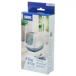 Zooplus Savic kattenbak Robin Jumbo - Accessoire: Bag it Up kattenbakzakken, Jumbo, 6 stuks aanbieding