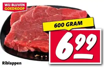Nettorama Riblappen aanbieding