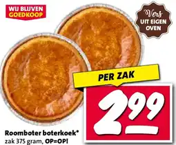 Nettorama Roomboter boterkoek aanbieding