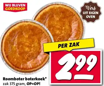 Nettorama Roomboter boterkoek aanbieding