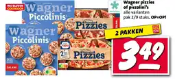 Nettorama Wagner pizzies of piccolini's aanbieding