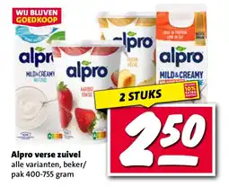 Nettorama Alpro verse zuivel aanbieding