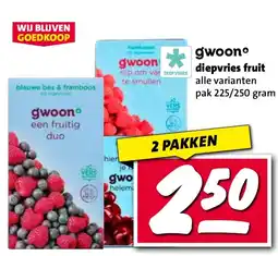 Nettorama Gwoonº diepvries fruit aanbieding