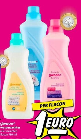 Nettorama Gwoon wasverzachter aanbieding