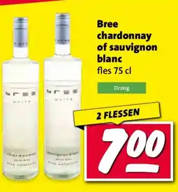 Nettorama Bree chardonnay of sauvignon blanc aanbieding