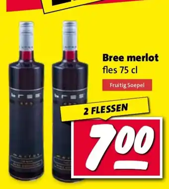 Nettorama Bree merlot aanbieding