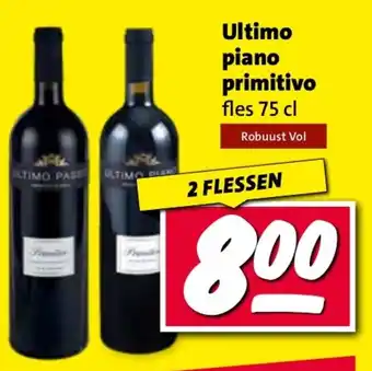 Nettorama Ultimo piano primitivo aanbieding