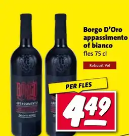 Nettorama Borgo D'Oro appassimento of bianco aanbieding