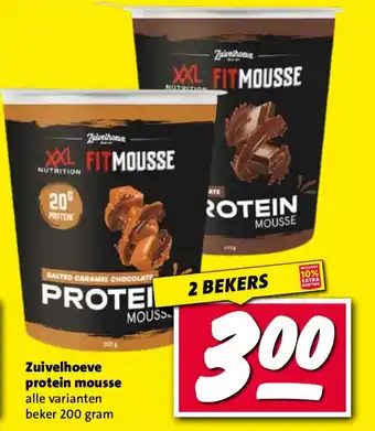 Nettorama Zuivelhoeve protein mousse aanbieding