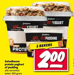 Nettorama Zuivelhoeve protein yoghurt of pudding aanbieding