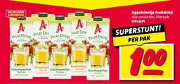 Nettorama Appelsientje fruitdrink alle varianten, literpak aanbieding