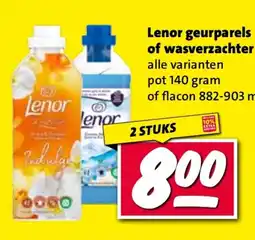 Nettorama Lenor geurparels of wasverzachter aanbieding