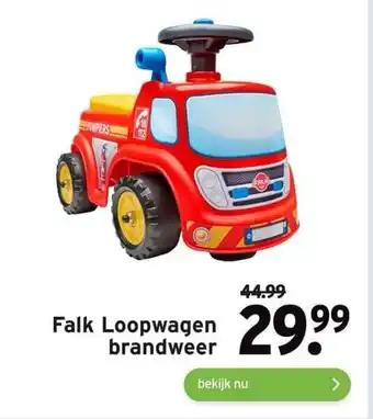 GAMMA Falk Loopwagen brandweer aanbieding