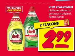 Nettorama Dreft afwasmiddel aanbieding