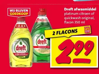 Nettorama Dreft afwasmiddel aanbieding