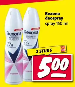 Nettorama Rexona deospray aanbieding