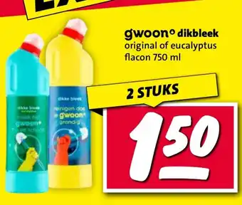 Nettorama Gwoon dikbleek aanbieding