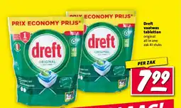 Nettorama Dreft vaatwas tabletten aanbieding