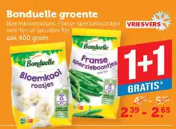 Coop Bonduelle groente aanbieding