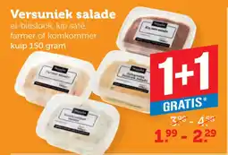 Coop Versuniek salade aanbieding