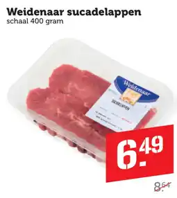 Coop Weidenaar sucadelappen aanbieding