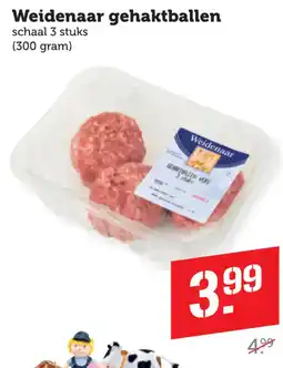 Coop Weidenaar gehaktballen aanbieding