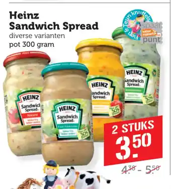 Coop Heinz Sandwich Spread aanbieding