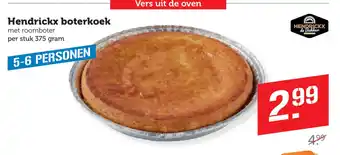 Coop Hendrickx boterkoek aanbieding