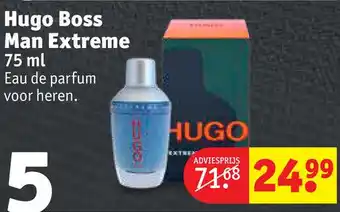 Kruidvat Hugo Boss Man Extreme 75 ml aanbieding