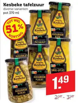 Coop Kesbeke tafelzuur aanbieding
