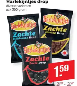 Coop Harlekijntjes drop aanbieding