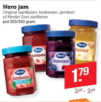 Coop Hero jam aanbieding