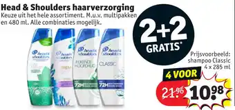 Kruidvat Head & Shoulders haarverzorginoa aanbieding