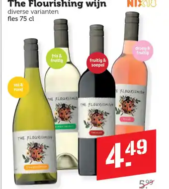 Coop The Flourishing wijn aanbieding