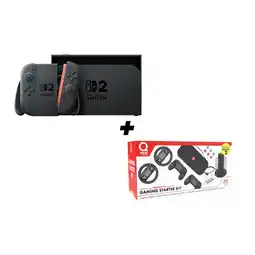 MediaMarkt Nintendo Switch 2 - Spelconsole + Qware Starter Kit Black Bundel 256 Gb aanbieding
