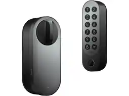 MediaMarkt Aqara Smart Lock U200 Black Slim Slot Zwart aanbieding