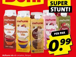 Boni Melkunie vla aanbieding