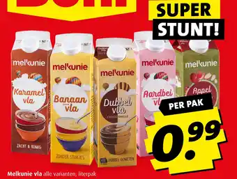 Boni Melkunie vla aanbieding