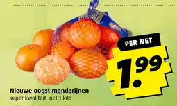 Boni Nieuwe oogst mandarijnen aanbieding