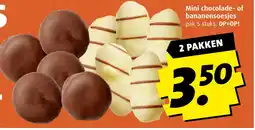 Boni Mini chocolade- of bananensoesjes aanbieding