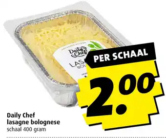Boni Daily Chef lasagne bolognese aanbieding